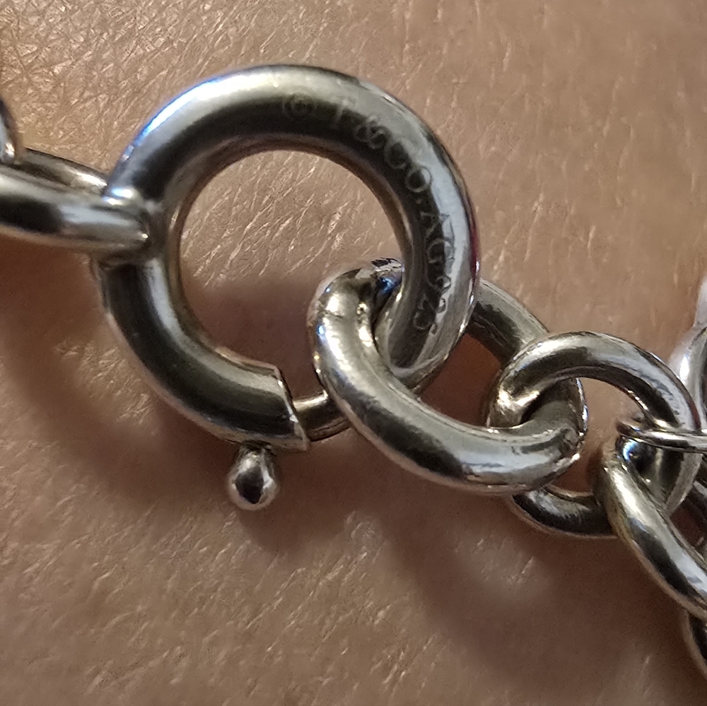 Tiffany & Co. Silver Mini Charm Bracelet